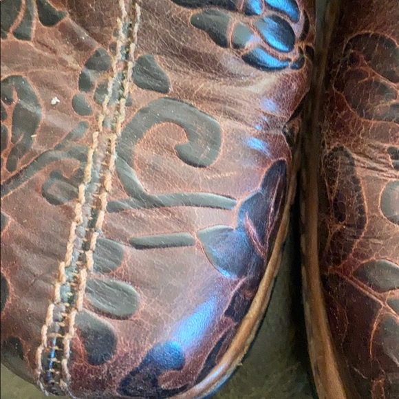 Klogs women’s size 10 black and white leather print clog slip on shoes - Picture 2 of 6